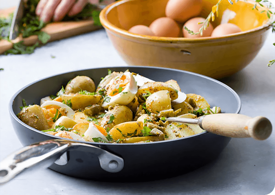 Lekkere aardappelsalade