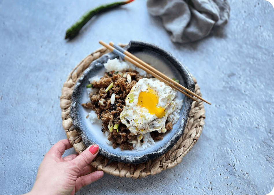 Pad kra pao - thais streetfood