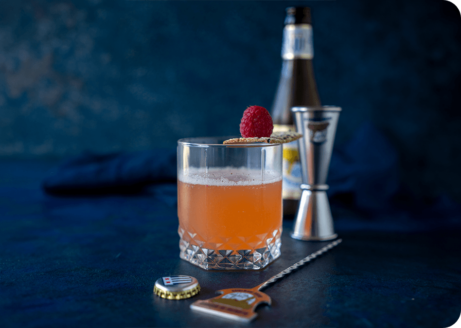 Berry anna: een verfrissende biercocktail