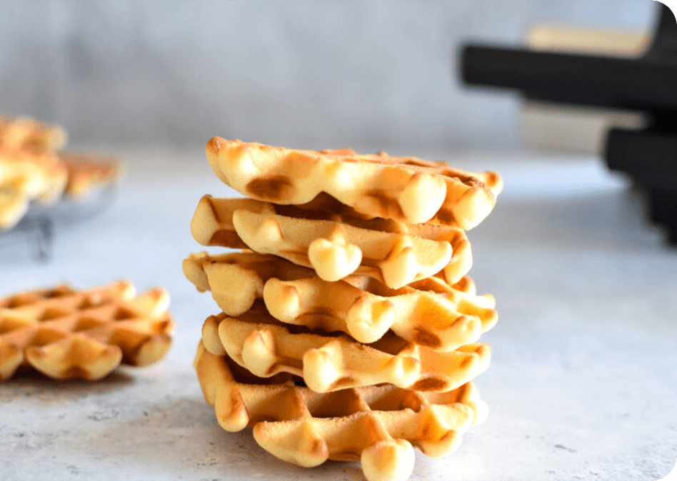 Luchtige bewaarwafels met vanille