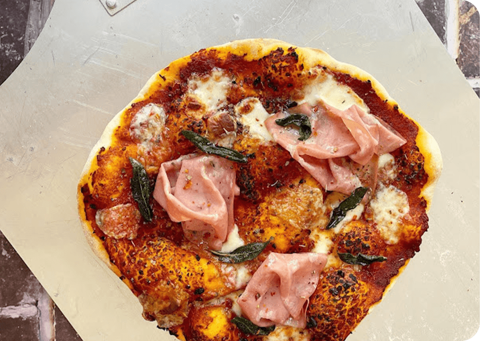 Pizza Mortadella